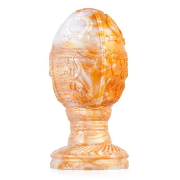 Sinnovator Imperial Egg Platinum Silicone Butt Plug 3 Inches to 5.7 Inches (3 Sizes) | UberKinky
